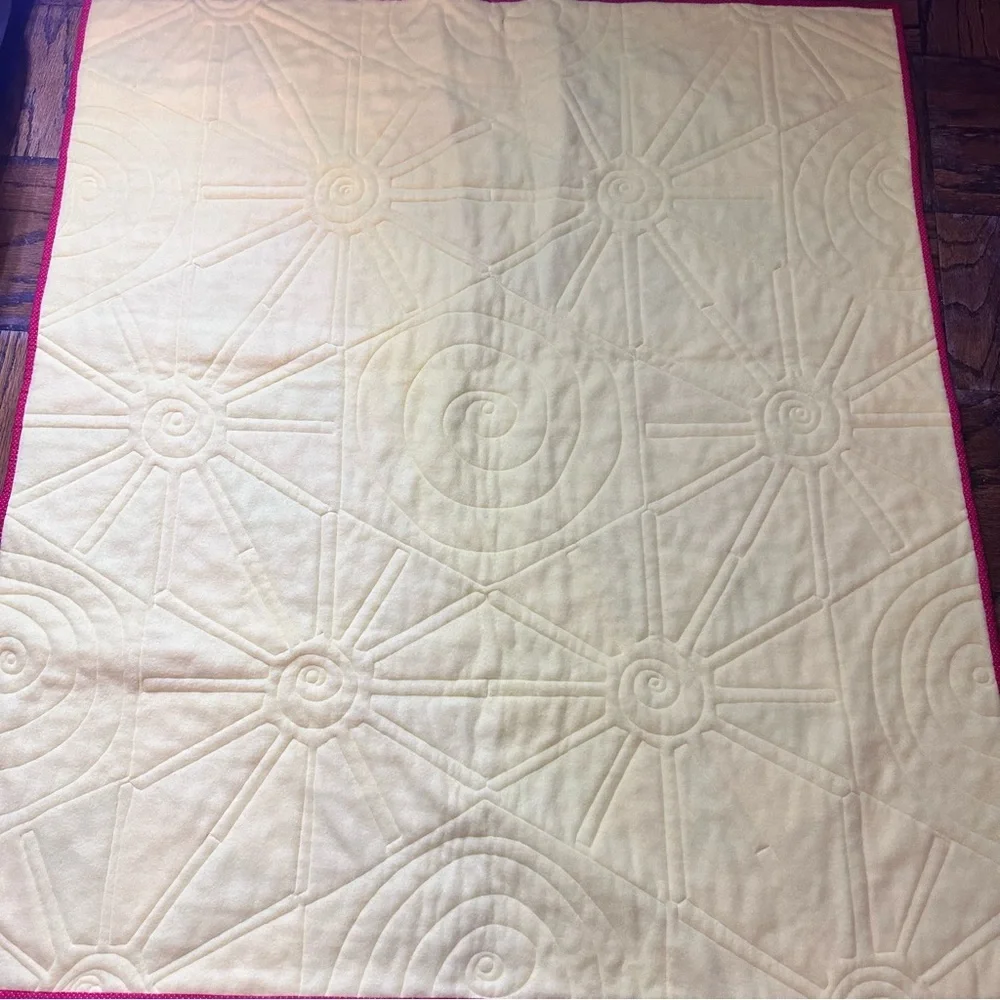 Popeye Colorful Geometric Pattern Quilt size 40” x 46”